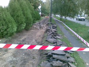 Burkolatbontás